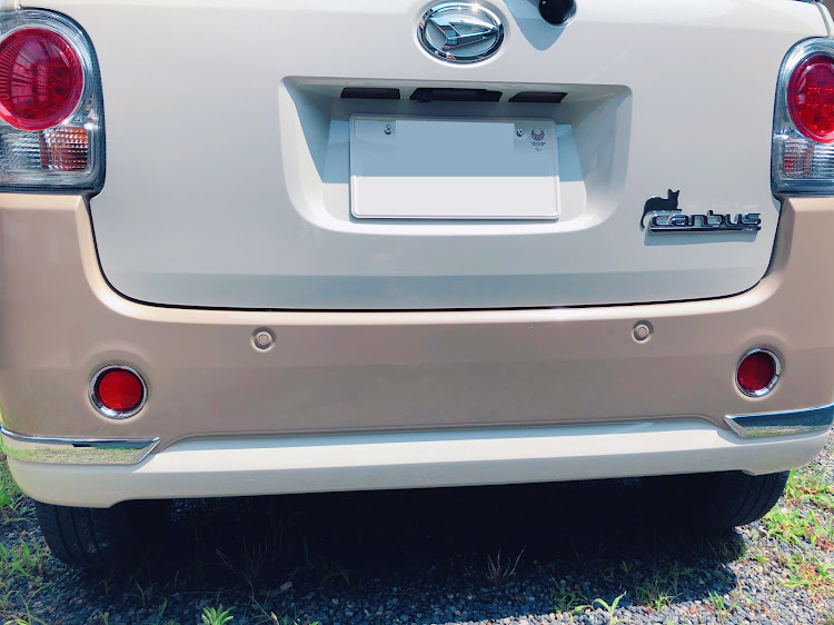 mayhemさんが投稿したダイハツ・キャンバス・嫁の車・リフレクター・ナンバーフレームに関するカスタム事例の投稿画像5枚目