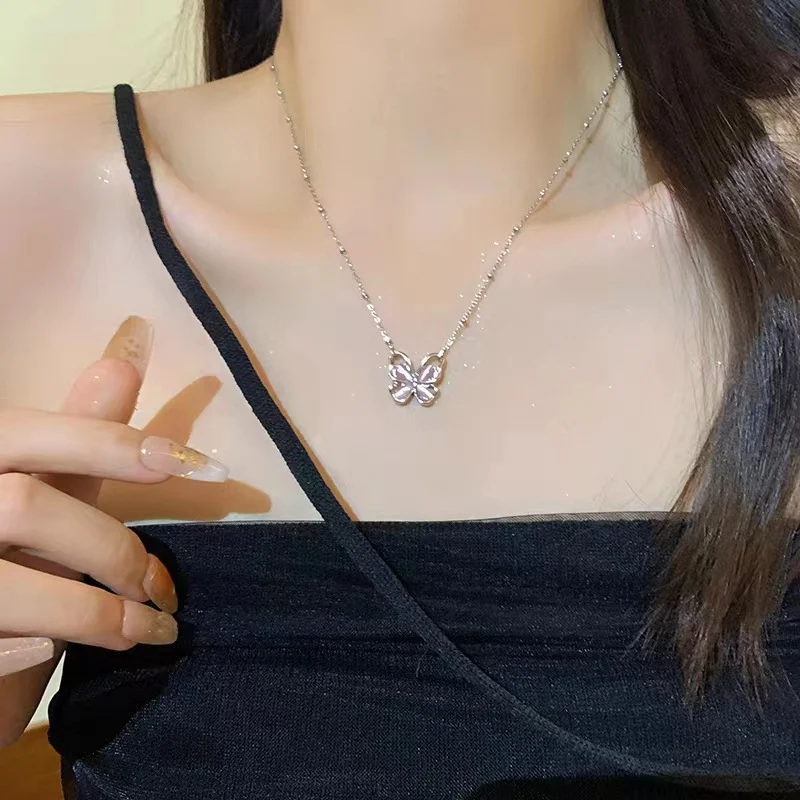 Hoogwaardige, niet-vervagende clavicula-ketting voor elke outfit, een niche-ontwerp met een tijdloos temperament.