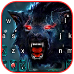 Scary Dire Wolf Keyboard Theme Apk