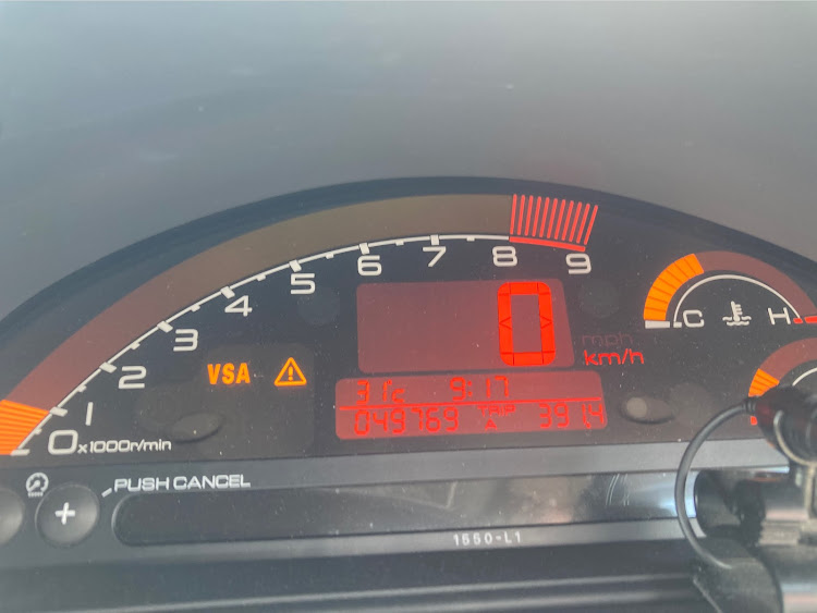 S2000のチェックランプ点灯・無限MUGEN・レカロショップ・暑い、、暑いぞおおお！！・ドライブに関するカスタム事例の投稿画像1枚目