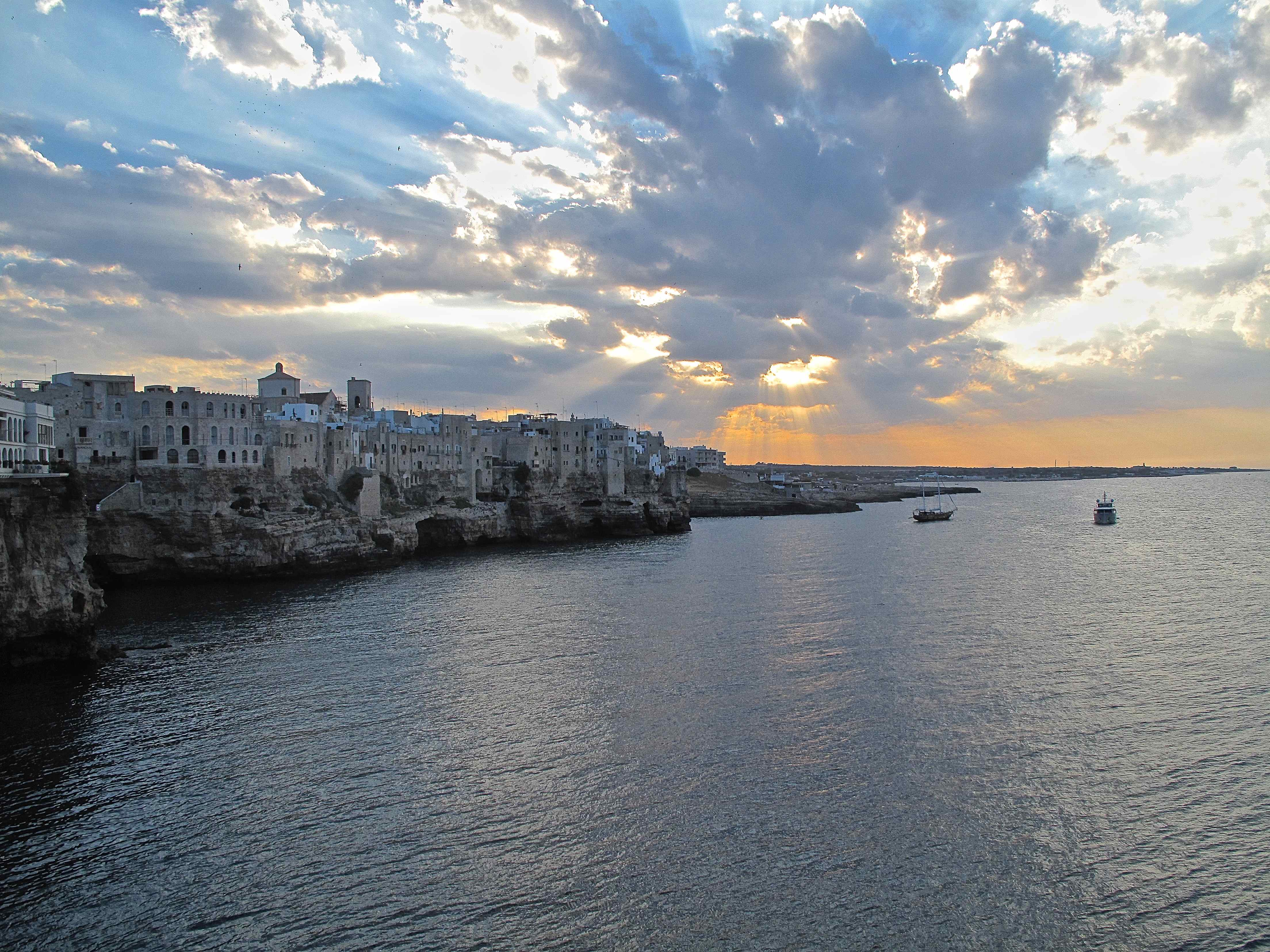 Verrso il tramonto. di sangiopanza