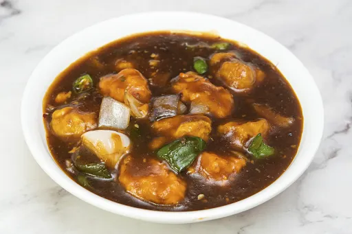 Boneless Chilli Chicken Gravy