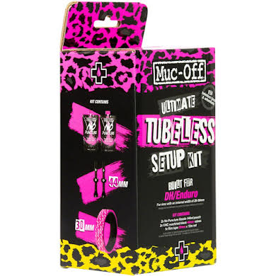 Muc-Off Ultimate Tubeless Kit - DH/Trail/Enduro, 30mm Tape, 44mm Valves