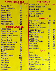 Hotel Punjab Palace menu 4