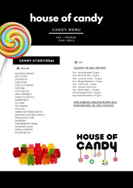 House of Candy menu 2
