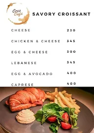 Creo Cafe menu 7