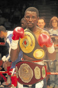 STILL HUNGRY: Former IBO and WBF champ Takalani Ndlovu.  PHOTO: ANTONIO MUCHAVE