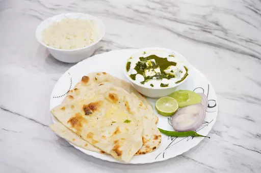 Palak Paneer Thali