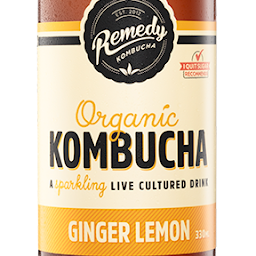 Ginger Lemon Kombucha