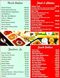 Hira Sweets menu 1