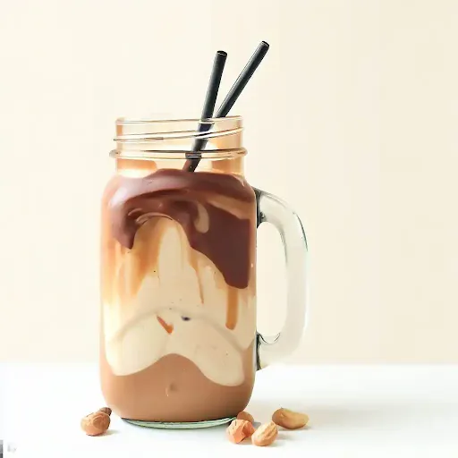 Choco Caramel Peanut Thickshake [450 Ml, 1 Jar]