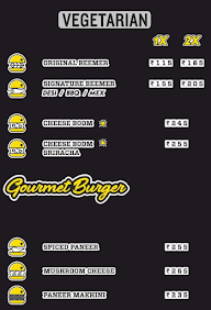 Burgerman menu 2