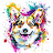 HIE Dog Coloring icon