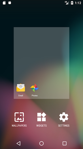 Screenshot Launcher Tria - Fast