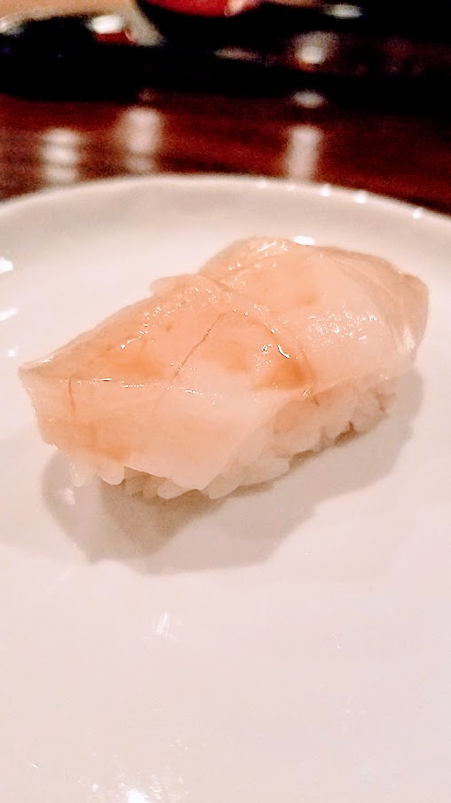 My experience at Nodoguro Supahardcore 2019 - worth the price for the multiple high quality courses that includes cooked dishes and a parade of sushi dishes such as Sea scallop from Ibaki prefecture