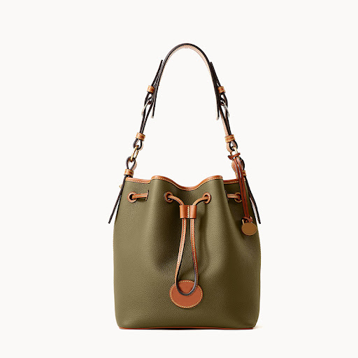 Title 5, Vintage Pebble Lychee Particle Shoulder Handbag