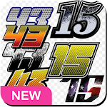 Cover Image of ダウンロード Racing number design 1.0 APK