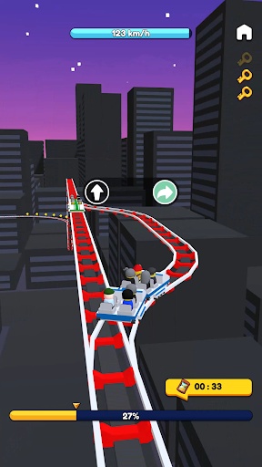 Screenshot Infinite Coaster - 3D Racing