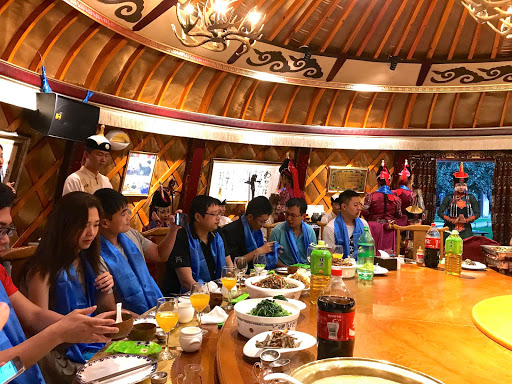 XCon dinner at 99 Yurts Beijing China 2017