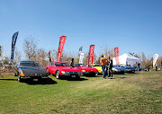 Ferraris on show at this year's Concours SA held at Steyn City.