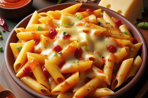 Cheese Penne Pasta [Serves 1]