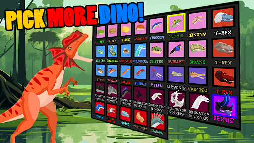 Screenshot T-Rex Fights More Dinosaurs