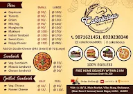 Cakelicious Bakers & Cafe menu 4