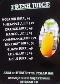 Mahakal Juice Center menu 3