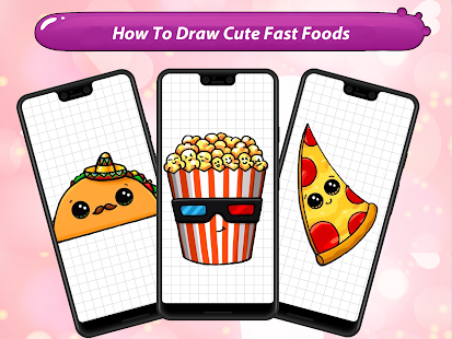 如何画可爱的快餐食品(圖1)-速報App