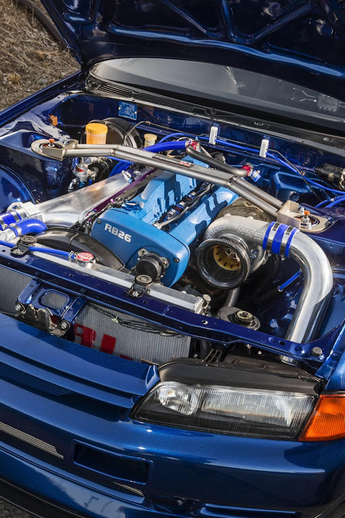 RX-7 SA22C 3層56mm アルミ強化ラジエーター アルミラジエーター