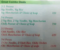 Aditi & Nandita menu 4