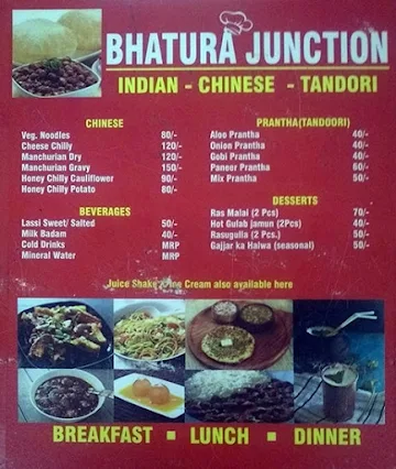 Bhatura Junction menu 