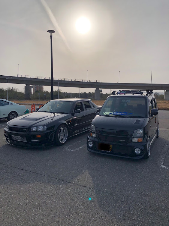 スカイラインの自分で撮ったベストショットTOP3・久しぶりにドライブ♪・黄砂嫌い・#プチカスタム・他力本願なら沢山あるのに💦💦💦に関するカスタム事例の投稿画像4枚目