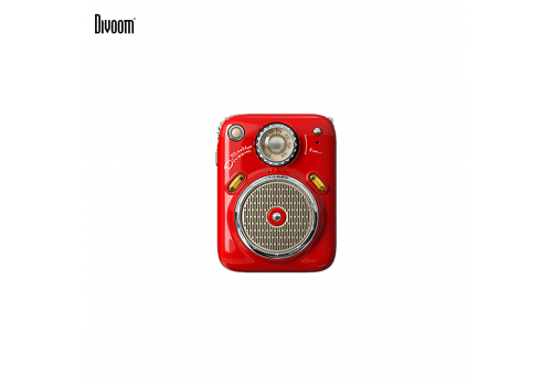 Loa Bluetooth Divoom - Beetles FM Red