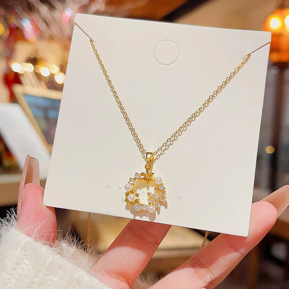 Student Sweet Bear Ketting Meisjes Hoogwaardig Super Glanzend Schitterende Sieraden Cadeau Prachtig Sierlijk Sieraad