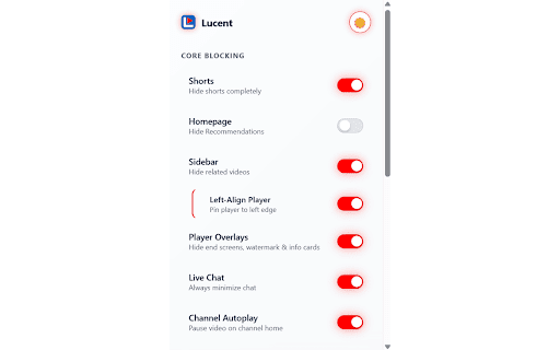 Remove YouTube Recommendations + Auto HD/4K