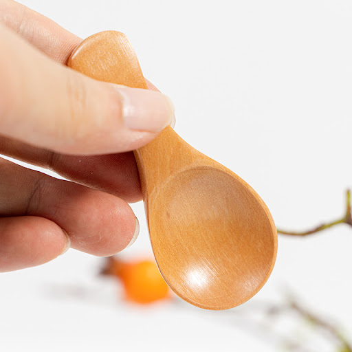 Title 3, Nelumbo Nanmu Wooden Spoon for Tea, Milk Powder...