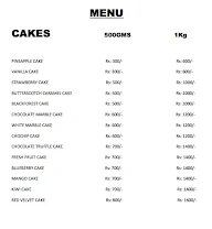 Bake My Day menu 3