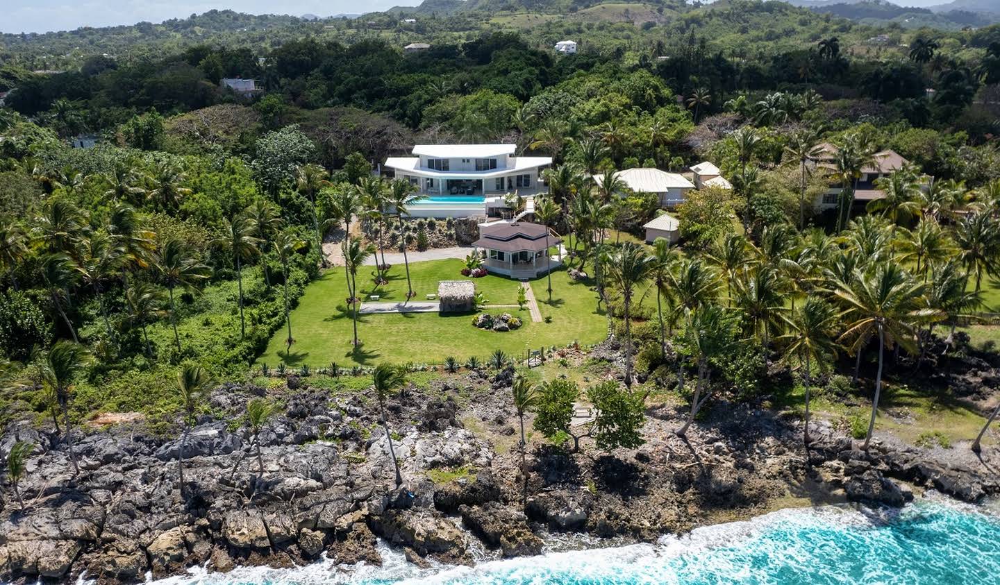 Villa avec piscine en bord de mer Las Terrenas