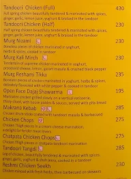 Marrakesh menu 3