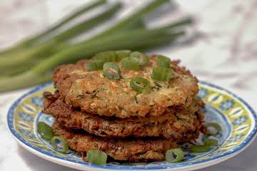 Zucchini Fritters With Asiago