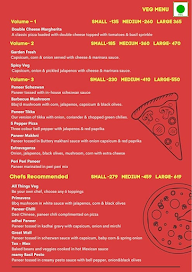 Kaasa's Pizza menu 1