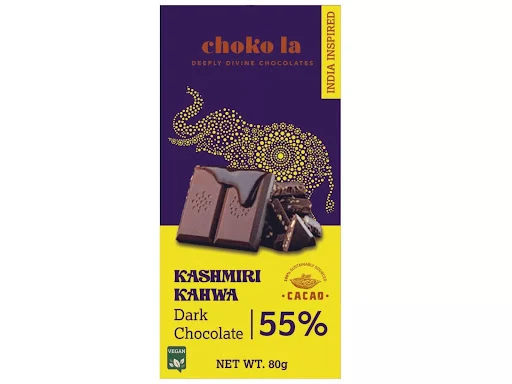 KASHMIRI KAHWA BAR (DARK CHOCOLATE)