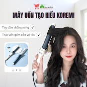 Máy Uốn Tạo Kiểu Tóc Xoăn Hàn Quốc Koremi Đa Năng, Làm Xoăn Bồng Bềnh Lọn To Nhỏ Cao Cấp Cho Salon, Bảo Hành 12 Tháng