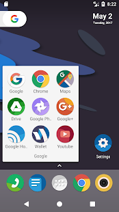  N Launcher Pro - Nougat 7.0- 스크린샷 미리보기 이미지  