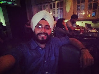 Tej Deep Singh Sodhi at Cafe MRP, Connaught Place (CP),  photos