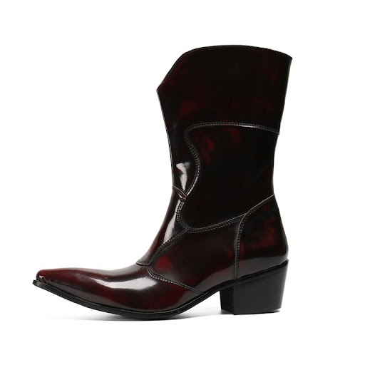 Title 4, New British style Korean fashion high top leath...