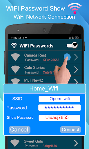 Screenshot WiFi Password Show Analyzer