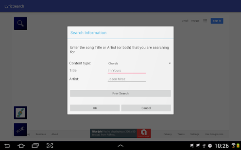 App preview
