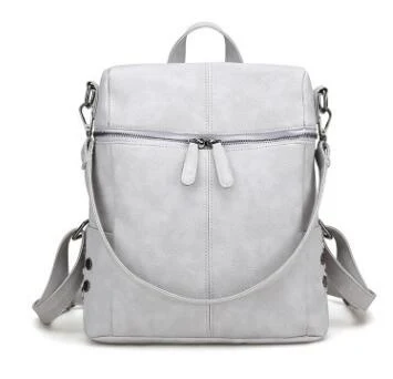 Mochila Retro PU de Viaje y Ocio Diseño Vintage Espaciosa y Duradera Ideal para Excursiones y Viajes Cortos Cómoda y con Múltiples Bolsillos
